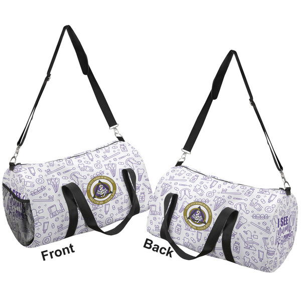 Dental Insignia / Emblem Duffle bag small front and back sides