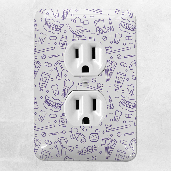 Dental Insignia / Emblem Electric Outlet Plate - Lifestyle