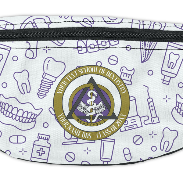 Dental Insignia / Emblem Fanny Pack - Closeup