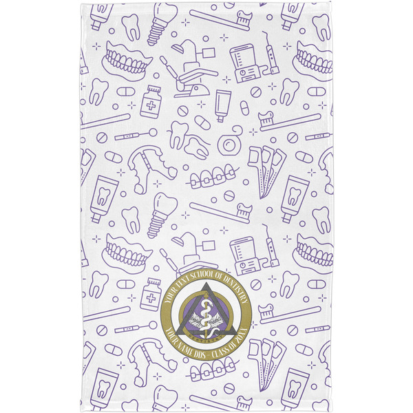 Dental Insignia / Emblem Finger Tip Towel - Full Print - Approval