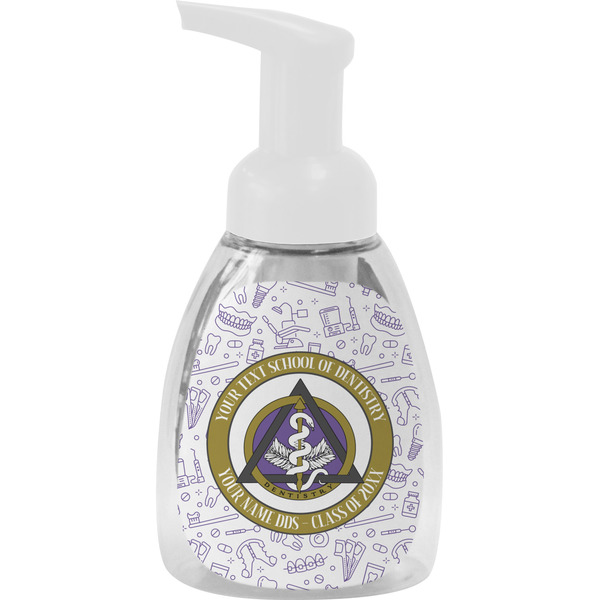 Custom Dental Insignia / Emblem Foam Soap Bottle - White (Personalized)