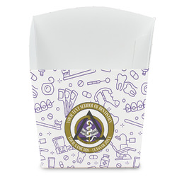 Dental Insignia / Emblem French Fry Favor Boxes (Personalized)