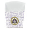 Dental Insignia / Emblem French Fry Favor Box - Front View