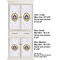 Dental Insignia / Emblem Full Cabinet (Show Sizes)