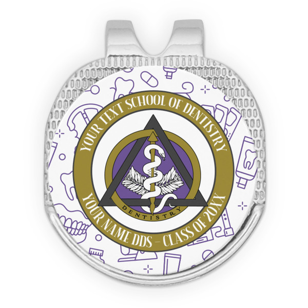 Dental Insignia / Emblem Golf Ball Hat Clip Marker - Apvl