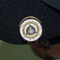 Dental Insignia / Emblem Golf Ball Marker Hat Clip - Gold - On Hat