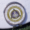 Dental Insignia / Emblem Golf Ball Marker Hat Clip - Silver - Front