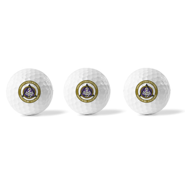 Dental Insignia / Emblem Golf Balls - Generic - Set of 3 - APPROVAL