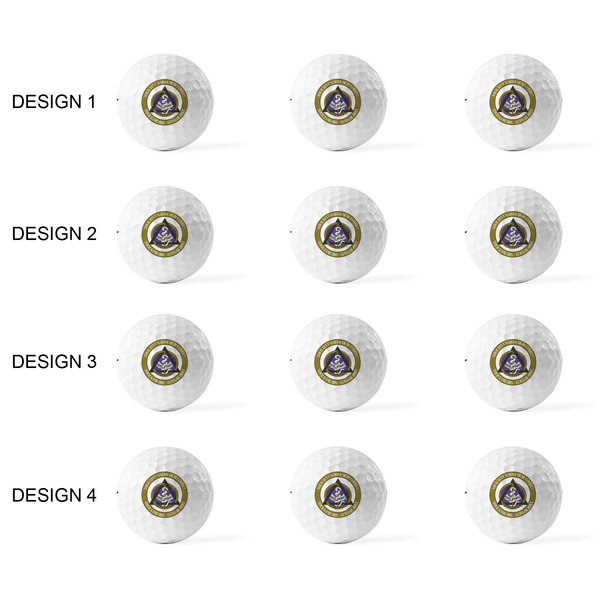 Dental Insignia / Emblem Golf Balls - Titleist - Set of 12 - APPROVAL