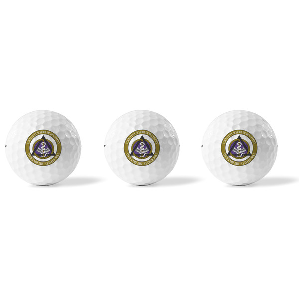Dental Insignia / Emblem Golf Balls - Titleist - Set of 3 - APPROVAL