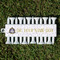Dental Insignia / Emblem Golf Tees & Ball Markers Set - Front