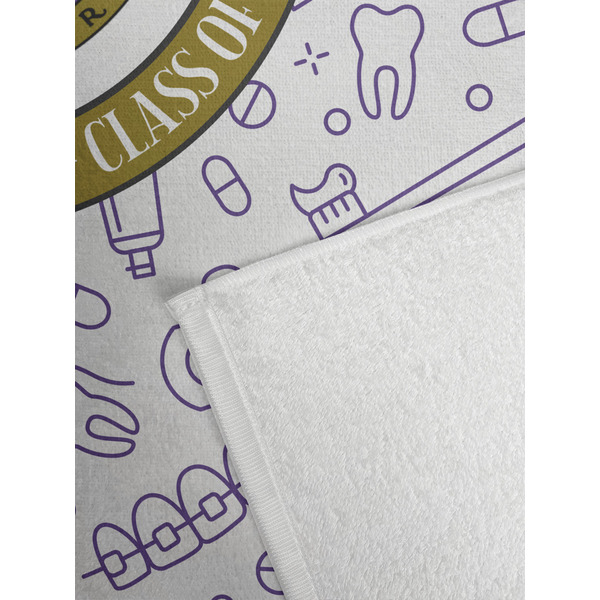 Dental Insignia / Emblem Golf Towel - DETAIL (Small Full Print)