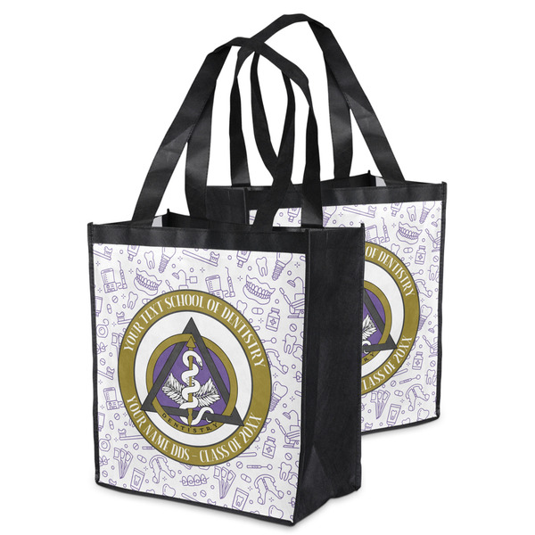 Dental Insignia / Emblem Grocery Bag - MAIN