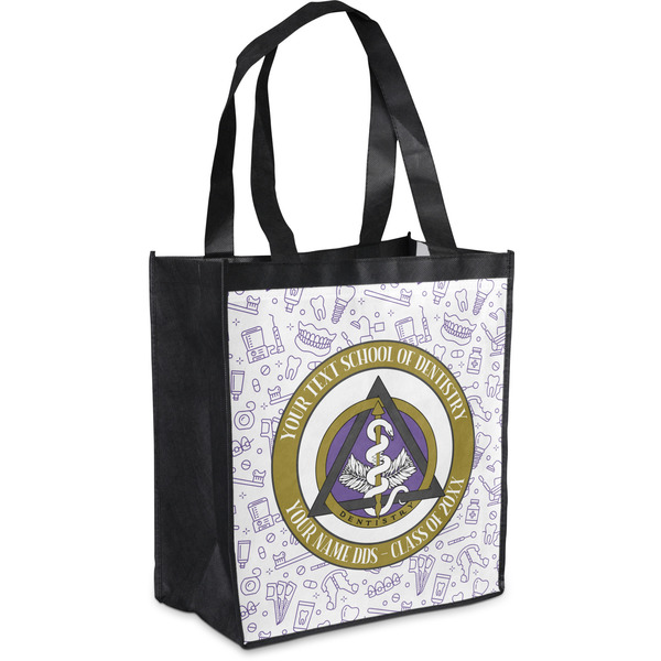 Custom Dental Insignia / Emblem Grocery Bag (Personalized)