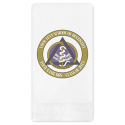 Dental Insignia / Emblem Guest Napkins - Full Color - Embossed Edge (Personalized)