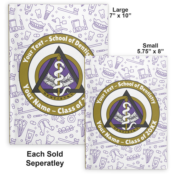 Dental Insignia / Emblem Hard Cover Journal - Compare