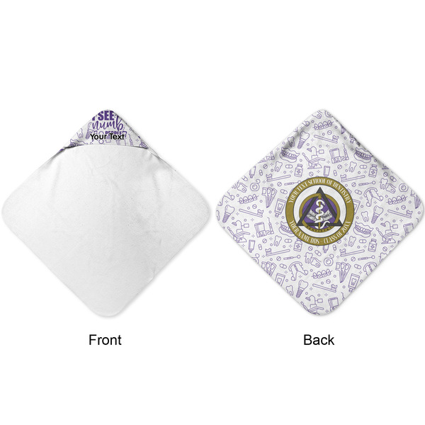 Dental Insignia / Emblem Hooded Baby Towel- Approval