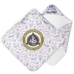 Dental Insignia / Emblem Hooded Baby Towel (Personalized)