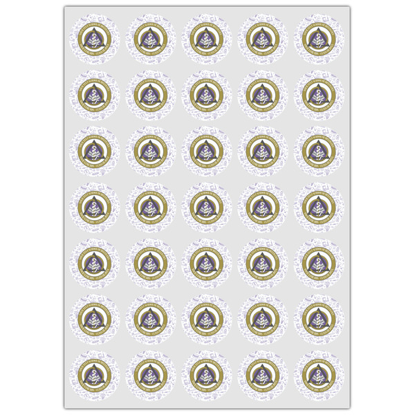 Dental Insignia / Emblem Icing Circle - XSmall - Set of 35