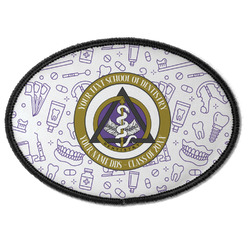 Dental Insignia / Emblem Iron On Oval Patch (Personalized)
