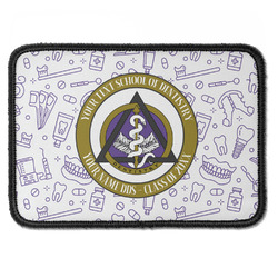 Dental Insignia / Emblem Iron On Rectangle Patch (Personalized)