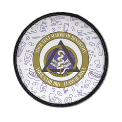 Dental Insignia / Emblem Iron On Round Patch (Personalized)