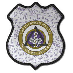 Dental Insignia / Emblem Iron On Shield Patch C (Personalized)
