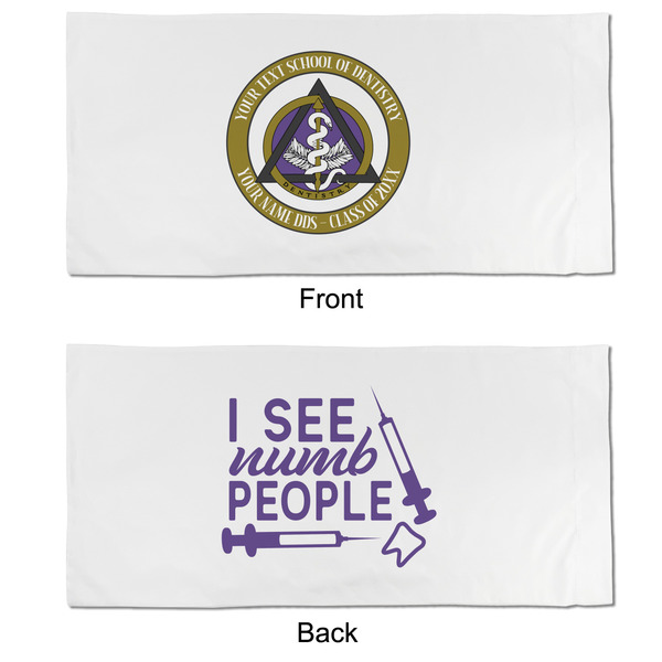 Dental Insignia / Emblem King Pillow Case - APPROVAL (partial print)