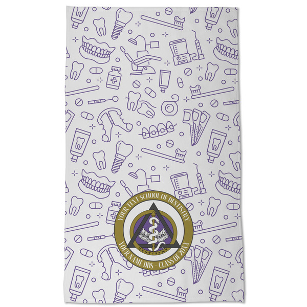 Dental Insignia / Emblem Kitchen Towel - Poly Cotton - Full Front