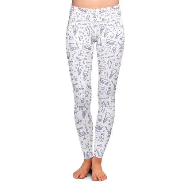 Custom Dental Insignia / Emblem Ladies Leggings - Extra Large
