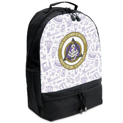 Dental Insignia / Emblem Backpack - Black (Personalized)