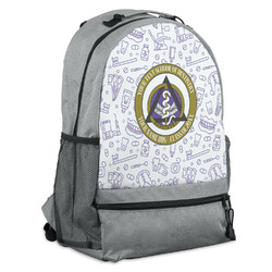 Dental Insignia / Emblem Backpack - Gray (Personalized)