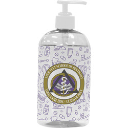 Dental Insignia / Emblem Plastic Soap / Lotion Dispenser - 16 oz - Large - White (Personalized)