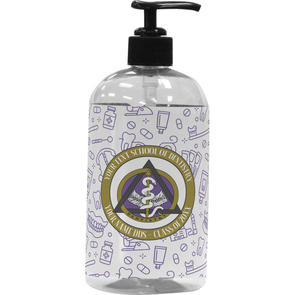 Custom Dental Insignia / Emblem Plastic Soap / Lotion Dispenser (Personalized)