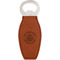 Dental Insignia / Emblem Leatherette Bottle Opener - Single-Sided (Personalized)