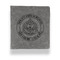 Dental Insignia / Emblem Leather Binder - 1" - Grey (Personalized)