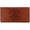 Dental Insignia / Emblem Leatherette Checkbook Holder - Single-Sided (Personalized)
