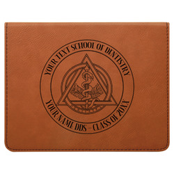 Dental Insignia / Emblem Leatherette 4-Piece Wine Tool Set (Personalized)