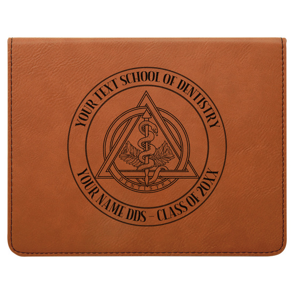 Dental Insignia / Emblem Leatherette 4-Piece Wine Tool Set Flat