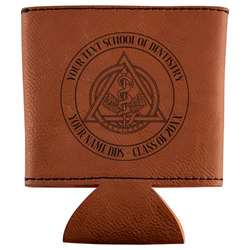 Dental Insignia / Emblem Leatherette Can Sleeve (Personalized)