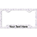 Dental Insignia / Emblem License Plate Frame - Style C (Personalized)