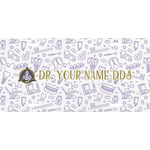 Dental Insignia / Emblem Front License Plate (Personalized)
