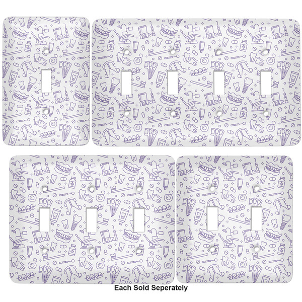 Dental Insignia / Emblem Light Switch Covers all sizes