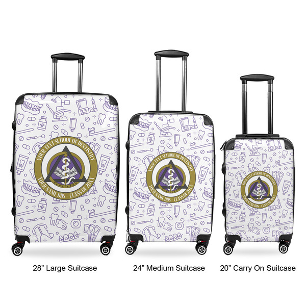 Dental Insignia / Emblem Luggage Bags all sizes - With Handle