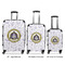 Dental Insignia / Emblem Luggage Bags all sizes - With Handle