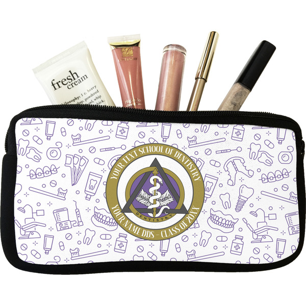 Custom Dental Insignia / Emblem Makeup / Cosmetic Bag (Personalized)