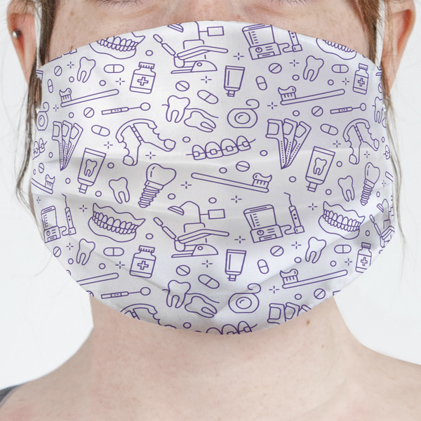 Custom Dental Insignia / Emblem Face Mask Cover