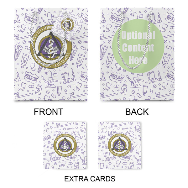 Dental Insignia / Emblem Medium Gift Bag - Approval