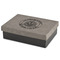 Dental Insignia / Emblem Medium Gift Box with Engraved Leather Lid - Front/Main
