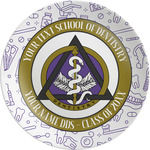 Dental Insignia / Emblem Melamine Plate (Personalized)